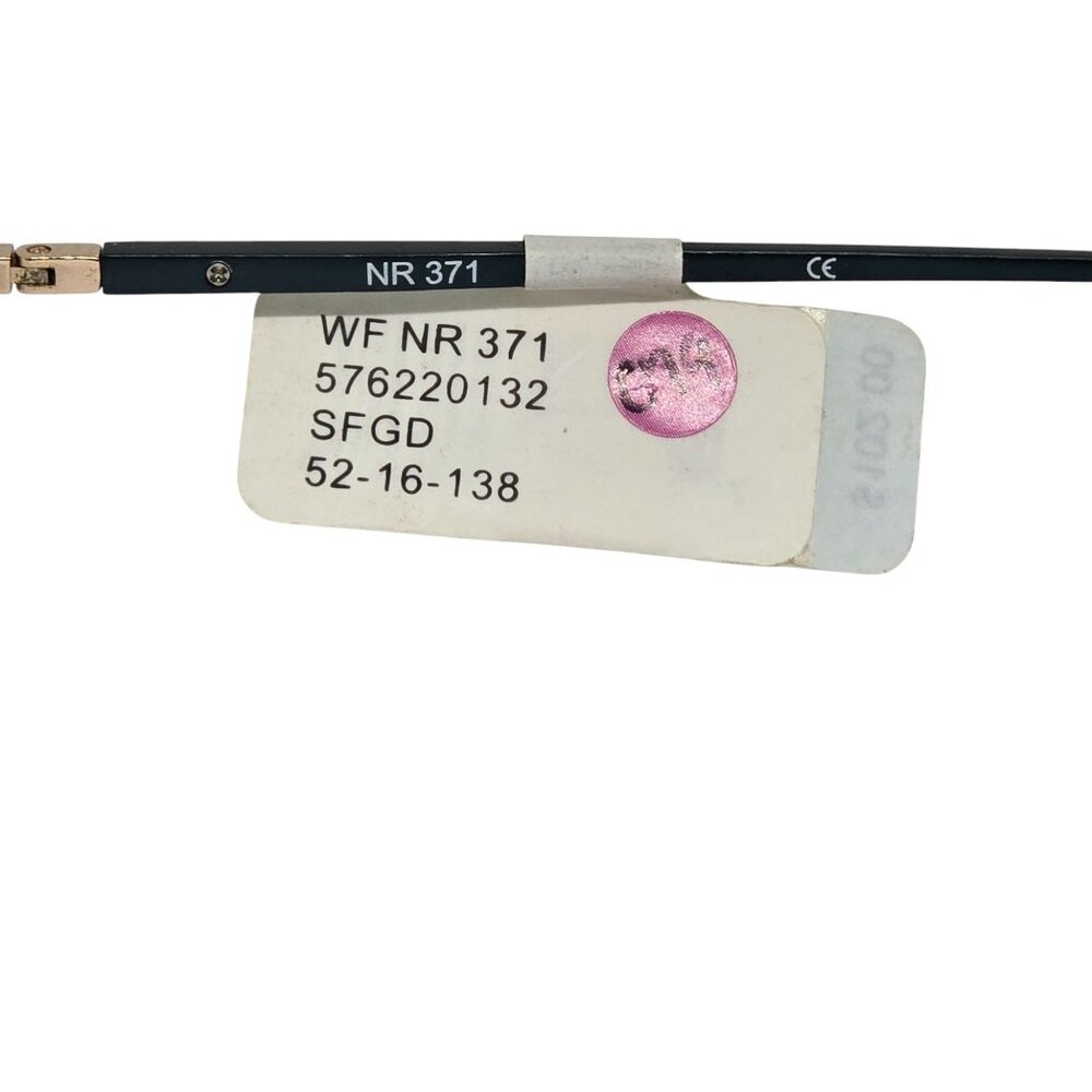 Naturally Rimless NR 371 Gold Rimless Eyeglasses Frame - Picture 4 of 9